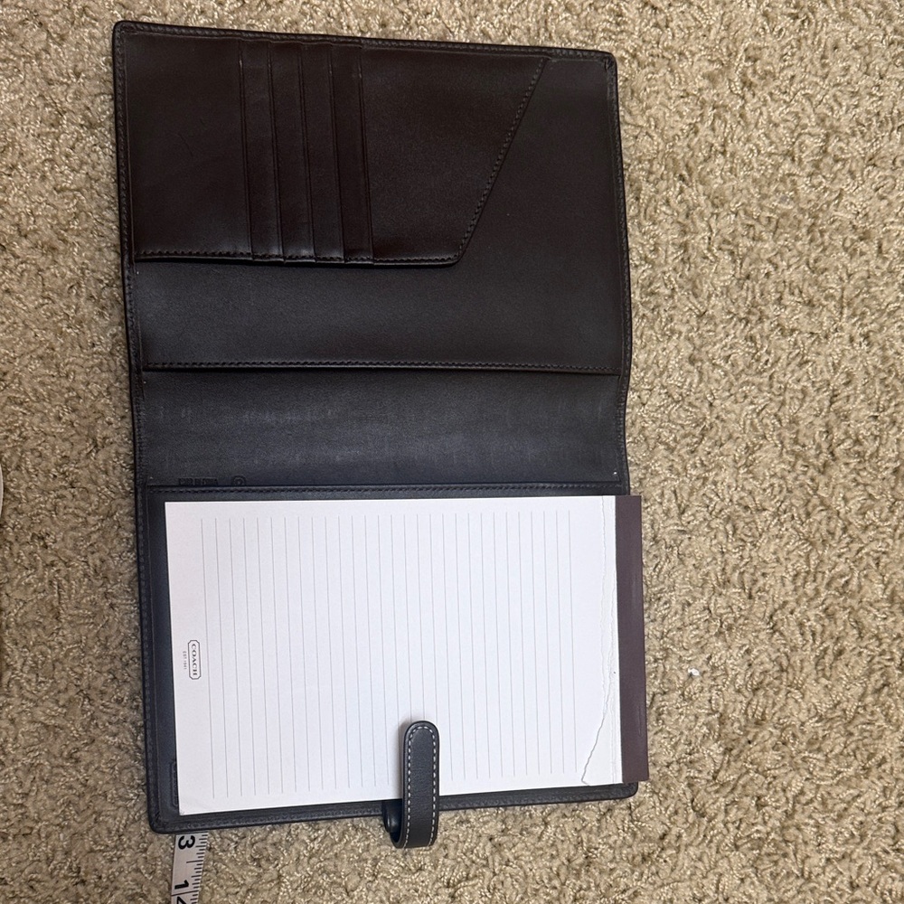 Coach Brown Signature Canvas Organizer - Picture 4 of 9